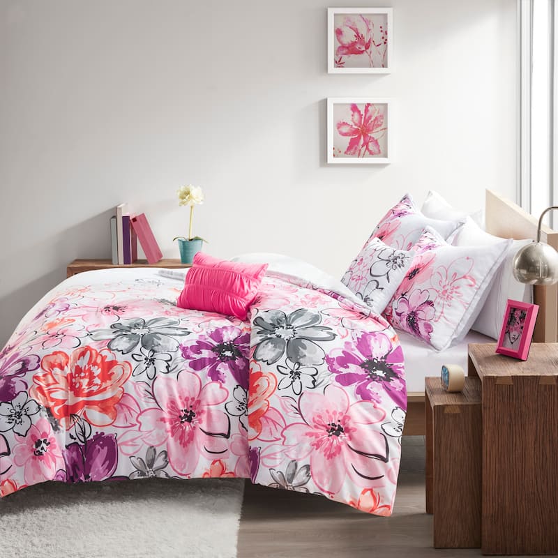 Intelligent Design Olivia Floral Comforter Set