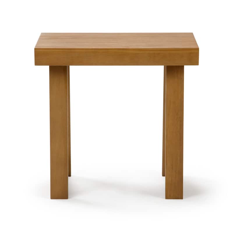 Plank and Beam Classic Rectangular Side Table - 25"
