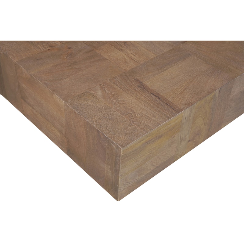 Caden Modern Solid Wood Coffee Table