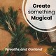 preview thumbnail 8 of 6, Canadian Pine Artificial Mini Christmas Wreath - 8" - Unlit