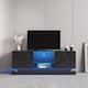 Modern Functional TV Stand Universal Entertainment Center with LED ...