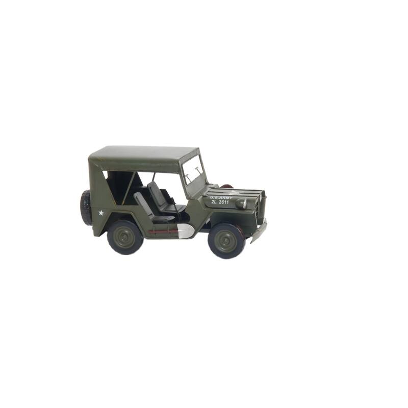 c1940 Willys Quad Overland Jeep Sculpture