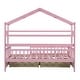 preview thumbnail 32 of 43, House Bed with 2 Drawers, Kids Bed with Storage Shelf