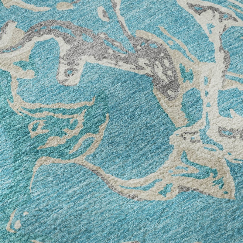 Premium Washable Super Soft Abstract Thrust Mayfield Rug