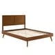 preview thumbnail 13 of 24, Marlee Full Wood Platform Bed With Splayed Legs