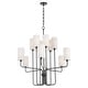 preview thumbnail 8 of 6, Quorum International 698-12 Charlotte 12 Light 37" Wide Chandelier