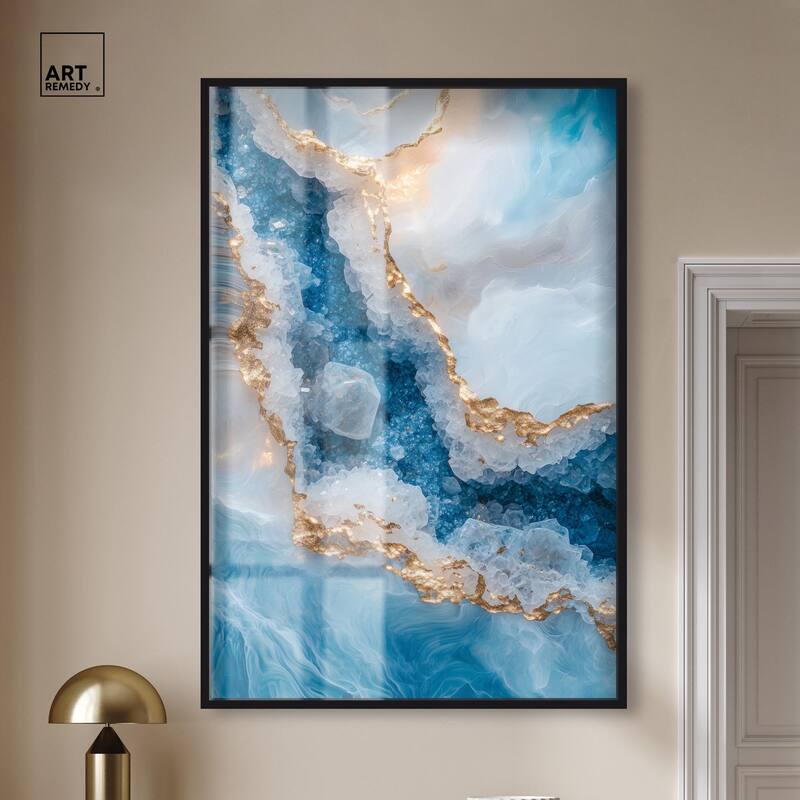 Molten Topaz I Shadowbox by Art Remedy