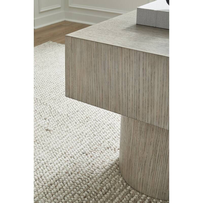Signature Design by Ashley Jorielyn Brown End Table - 24" W x 24" D x 24.13" H
