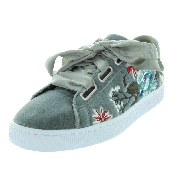 puma basket heart velvet
