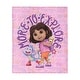 preview thumbnail 3 of 64, Nickelodeon Dora the Explorer Silk Touch Throw Blanket 50x60 - More to Explore