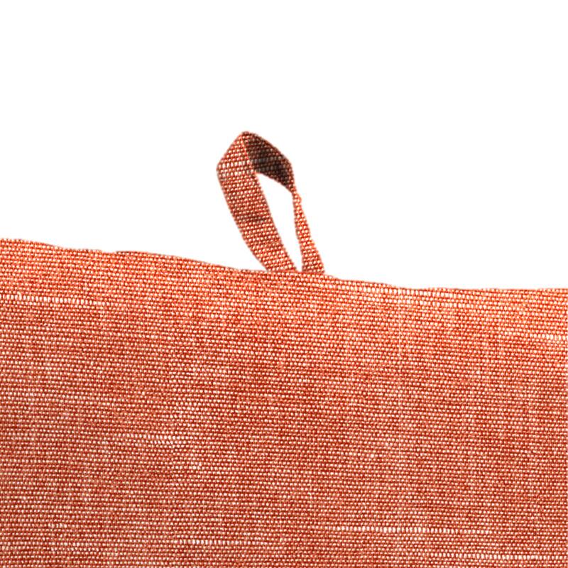 21" x 44" Outdoor Chair Cushion with Ties and Loop - 44'' L x 21'' W x 3.5'' H