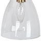 preview thumbnail 9 of 15, Modern Black Gold 2/3/4 Lights Vanity Light Fixture Glass Bathroom Lighting