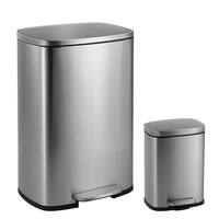Buy Step On Kitchen Trash Cans Online At Overstock Our Best Kitchen Storage Deals Kitchen trash cans are roughly the same size as food disposals. buy step on kitchen trash cans online