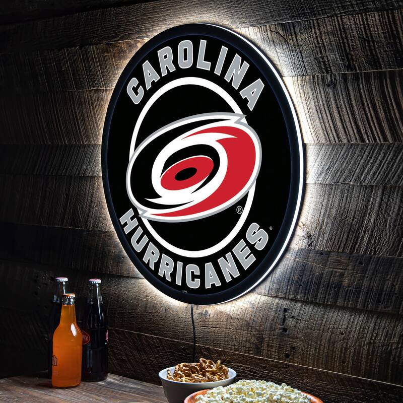 Carolina Hurricanes LED Lighted Sign - Clear