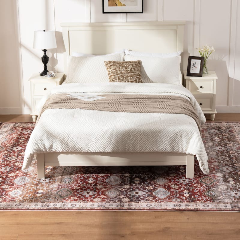 Soft and Non-Slip Machine-Washable Foldable Multi-Use Area Rug
