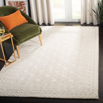 SAFAVIEH Handmade Blossom Manuela Modern Floral Wool Rug