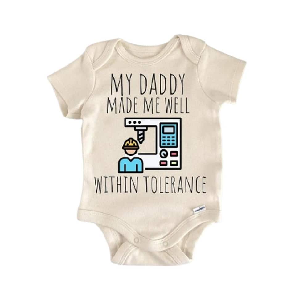 Machinist Welder Welding Machine - Baby Boy Girl Clothes Infant Bodysuit Funny Cute