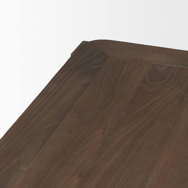 Teva Dark Brown Wood Rectangular 72" Dining Table - 72.0L x 39.0W x 30.0H