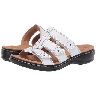 clarks slip on sandals