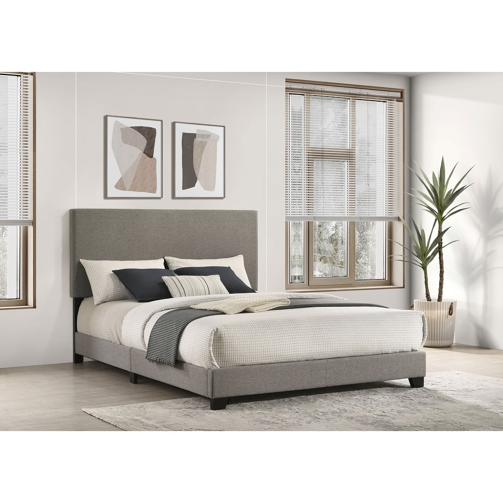 Dorian Fabric Upholstered Full Panel Bed