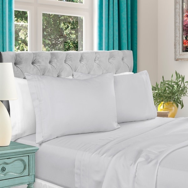 Superior Egyptian Cotton 1000 Thread Count Eco Friendly Solid Sheet Set On Sale Bed Bath Beyond 6209370