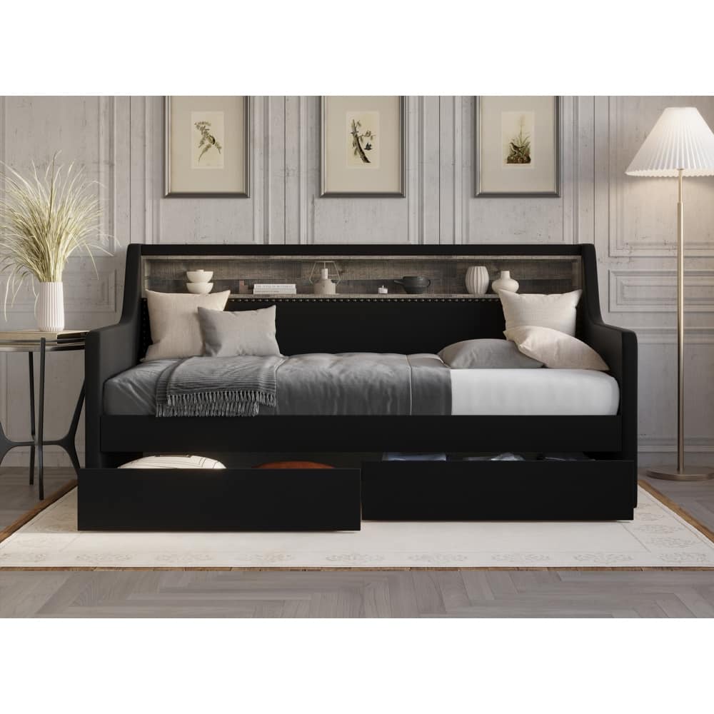 Brianna Upholstered Twin Daybed