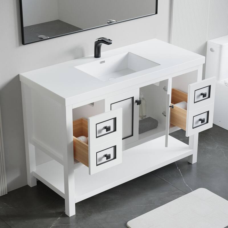 Winslow 48" Single Bathroom Vanity Set