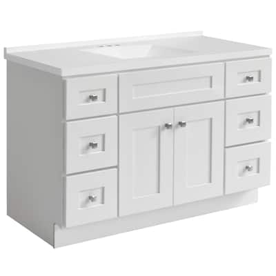 Design House 232413 Brookings 48" Free Standing Single Basin Vanity