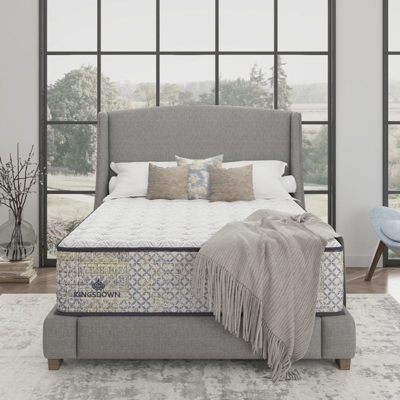 Kingsdown Prime Glencastle 13.5 Inch Premium Hybrid Luxury Mattress