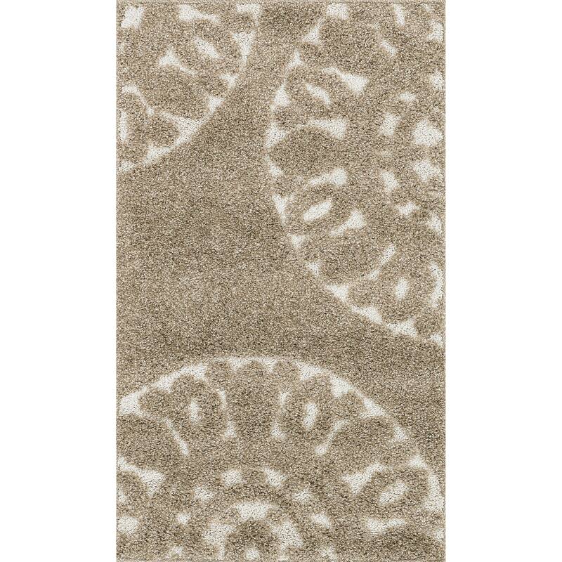 Alexander Home Julian Medallion Shag Area Rug
