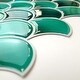 preview thumbnail 7 of 12, Walplus Fresh Turquoise Glossy 3D Metro Peel and Stick Backsplash Tile Stickers