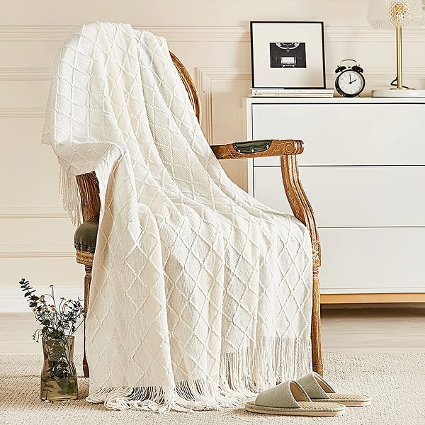 Knitted Throw Blankets for Couch and Bed Bed Bath Beyond