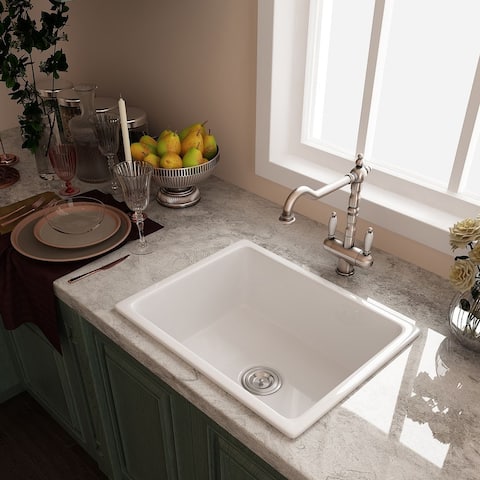 Eridanus Oslo 24-inch Undermount / Drop-in Kitchen Sink