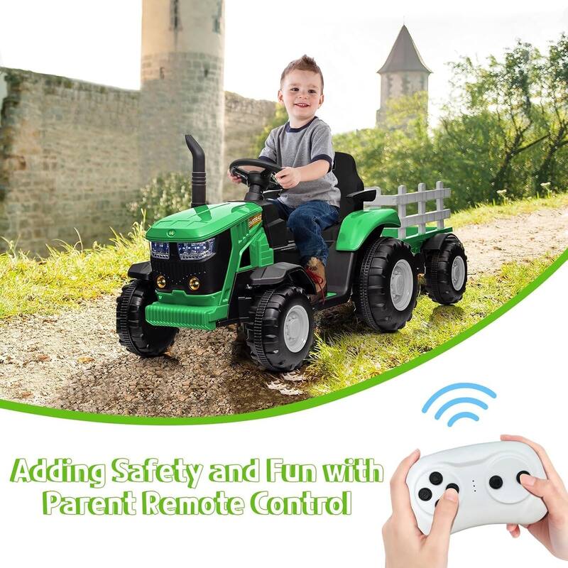 Kids Tractor with Remote Control