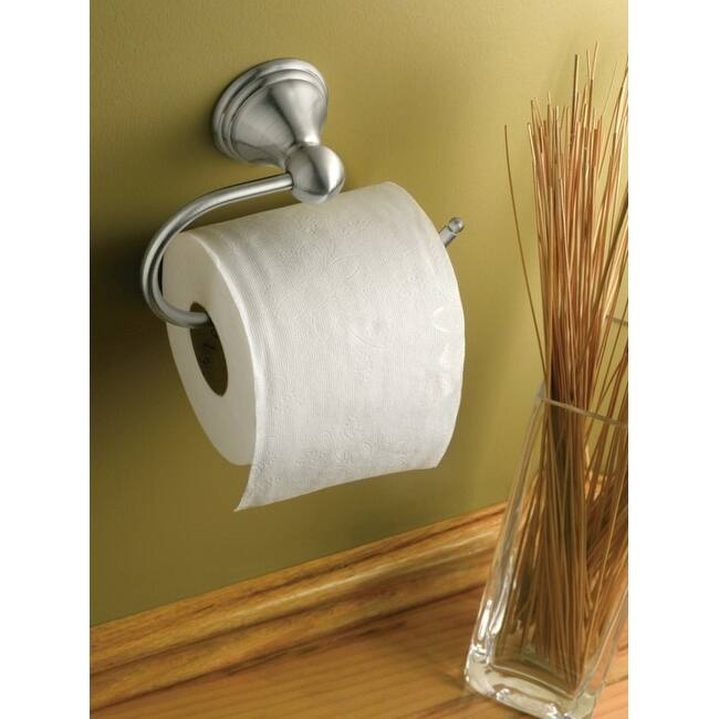 Moen Single Post Toilet Paper Holder from the Preston Collection