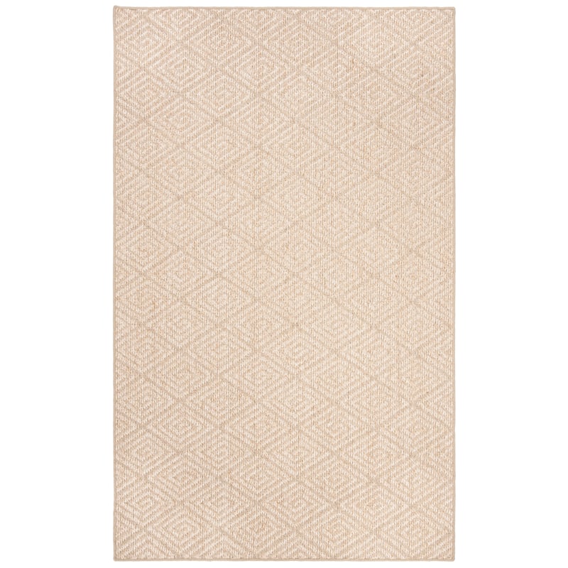SAFAVIEH Palm Beach Vennie Modern Sisal Rug - 6' x 9' - Beige/Beige