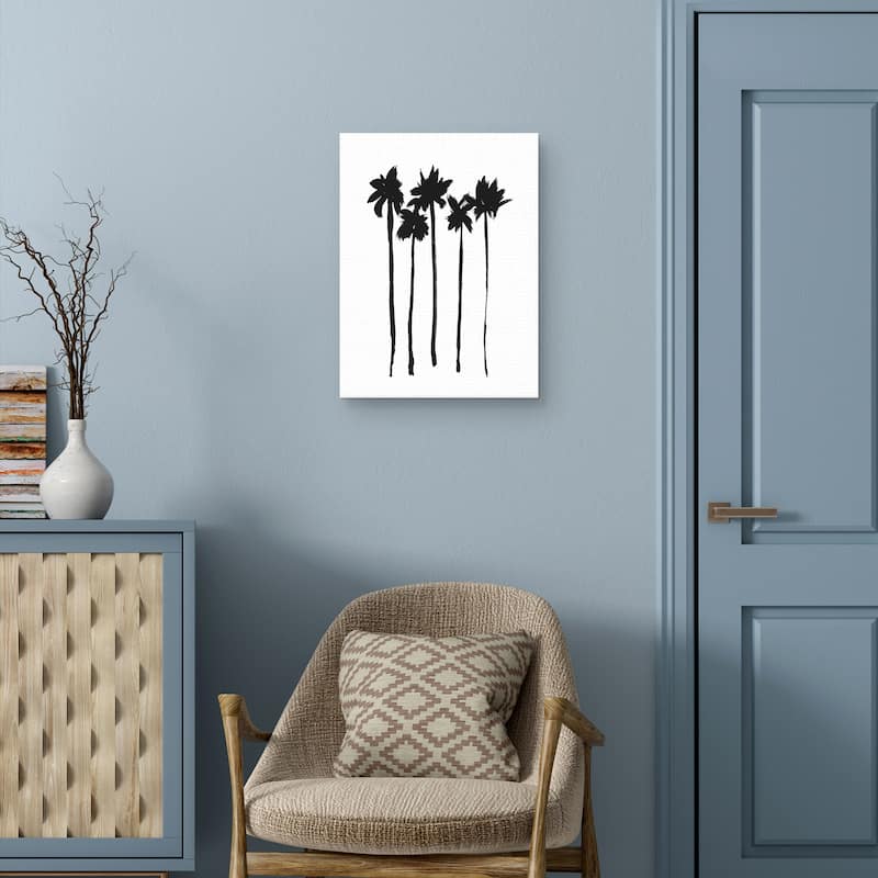 Five Palms Canvas Art Print