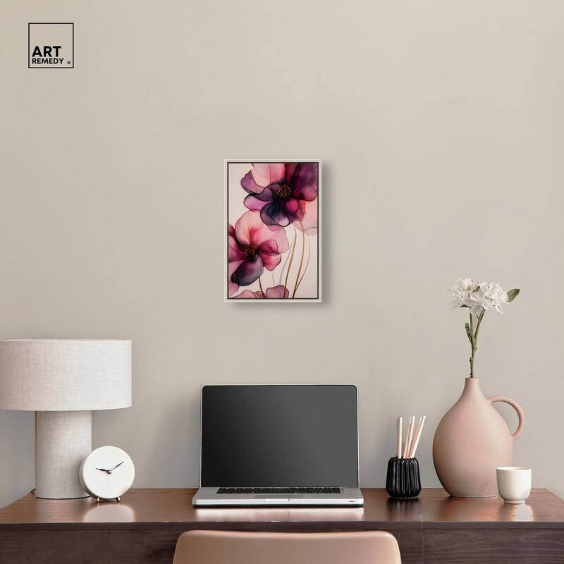 Velvet Verse III Canvas by Art Remedy
