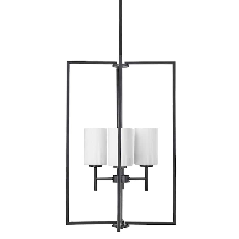 Millennium Lighting 96004 Luxx 4 Light 18" Wide Pendant - Matte Black