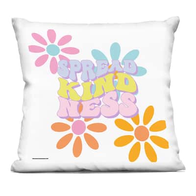 Stupell Groovy Spread Kindness Decorative Printed Throw Pillow Design by Jesse Keith