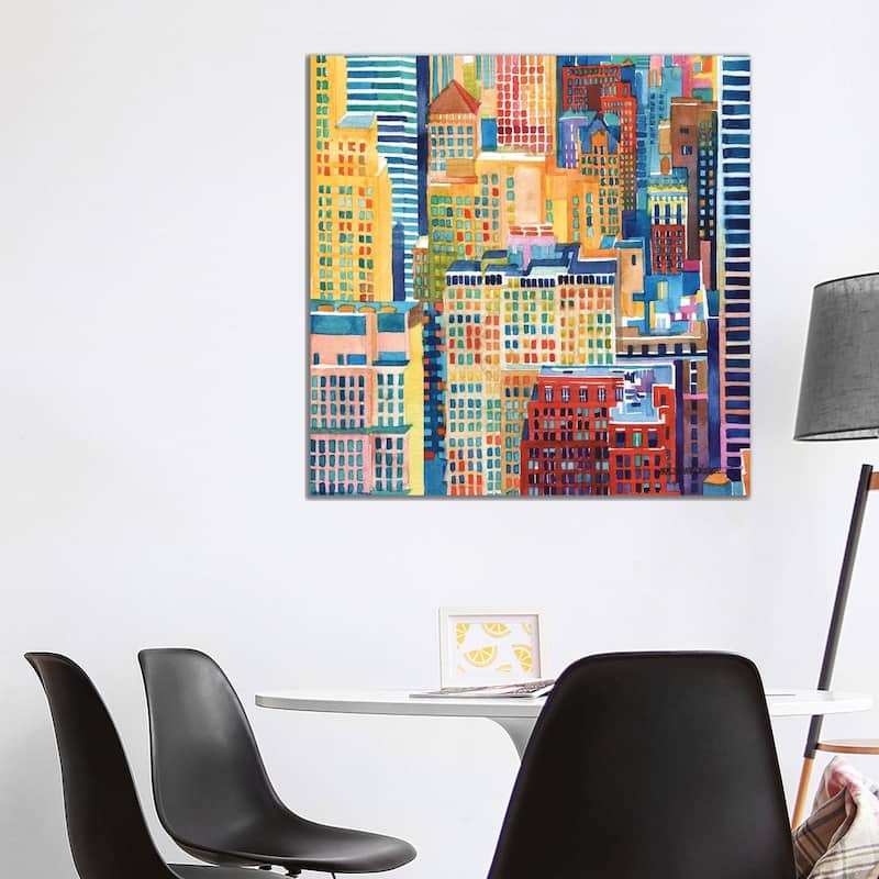iCanvas "NYC III" by Maja Wronska Canvas Print - 37x37x1.5
