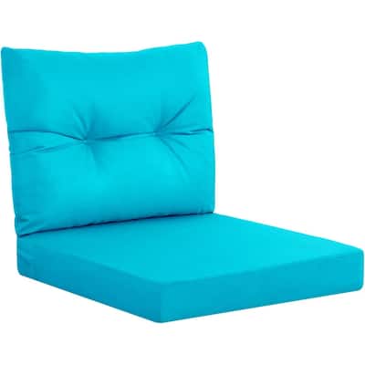 WINSOON 24x24 Inch Outdoor Deep Seat Cushion Set,Waterproof and Resistant
