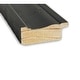 preview thumbnail 11 of 27, Beveled Wood Wall Mirror - Rustic Pine Black Narrow Frame