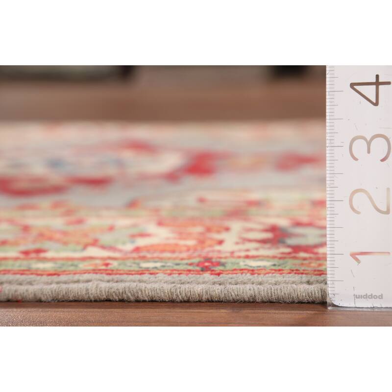 Kazak Foyer Rug Handmade Home Decor Wool Carpet - 3'5" x 4'9"