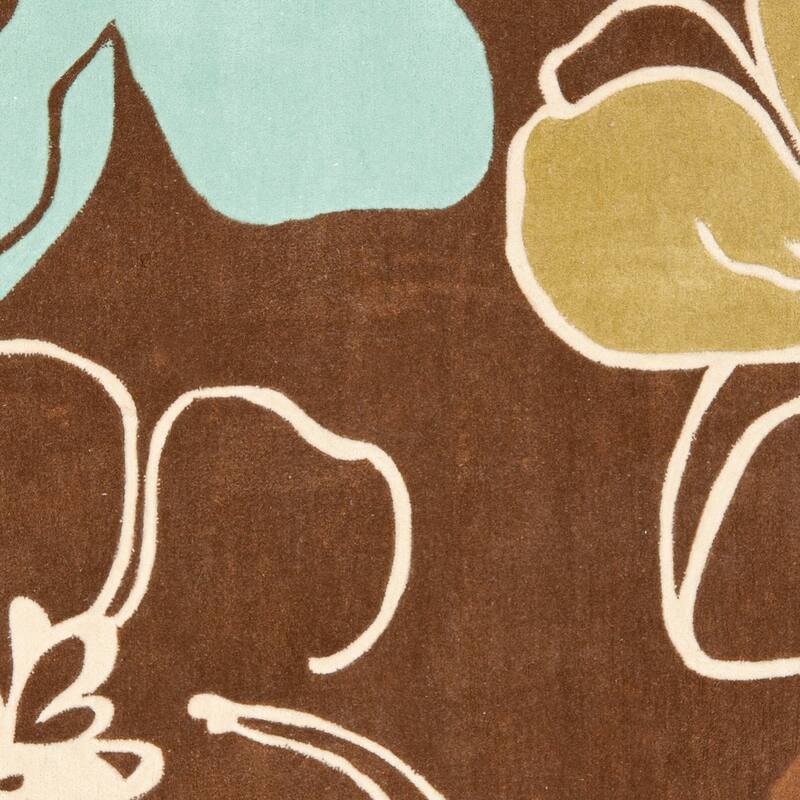 SAFAVIEH Handmade Modern Art Mackenzie Modern Polyester Rug