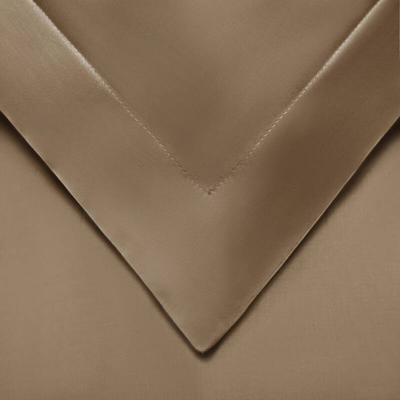 Superior 300 Thread Count Rayon From Bamboo Solid Duvet Cover Set
