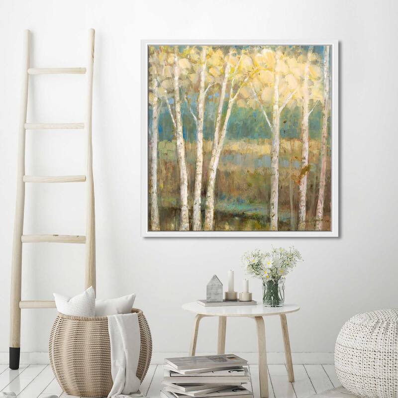 "Natures Palette II" by Ruane Manning Print on Floating Canvas