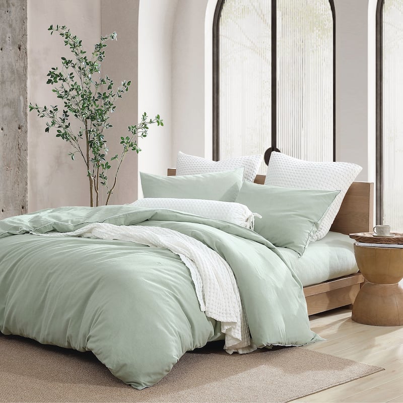 DKNY PURE Washed Linen Duvet Set