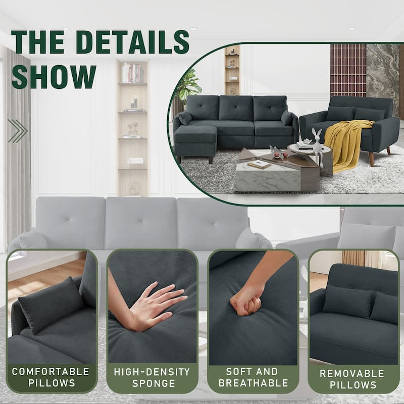 3 Pieces Living Room Sets