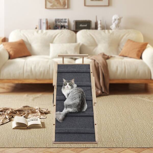 Dog Cats Ramp Pet Climbing Ladder Adjustable - Bed Bath & Beyond - 38074060